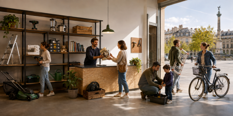 La bibliothèque des objets